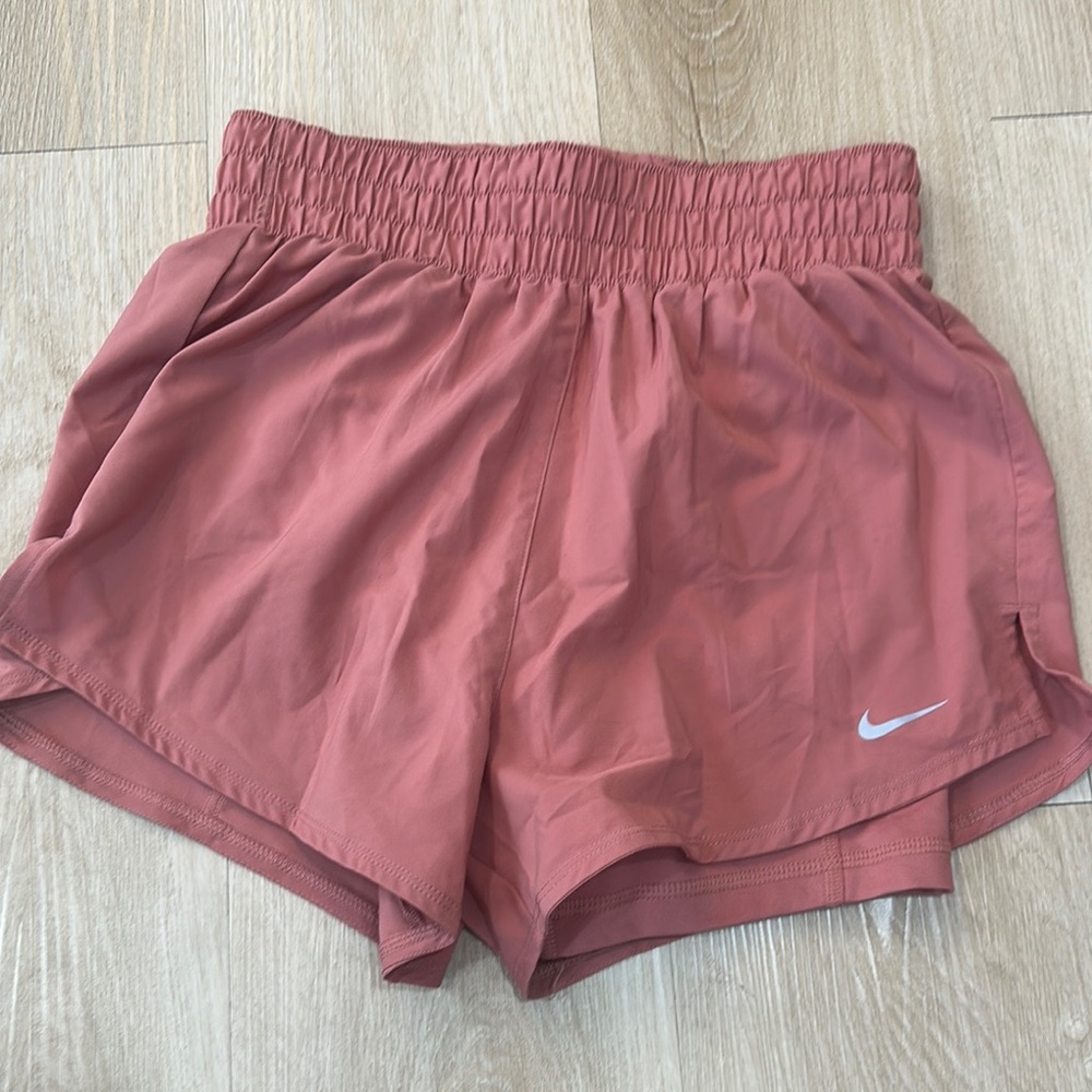 Nike Pink Athletic Shorts Lightweight Breathable